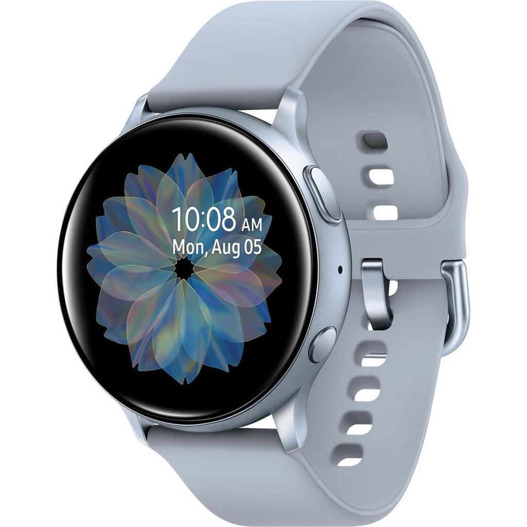 Samsung Smart Watch Galaxy Active 2 HR GPS - Silver Reconditionné - Samsung refurbished available on Backmarket
