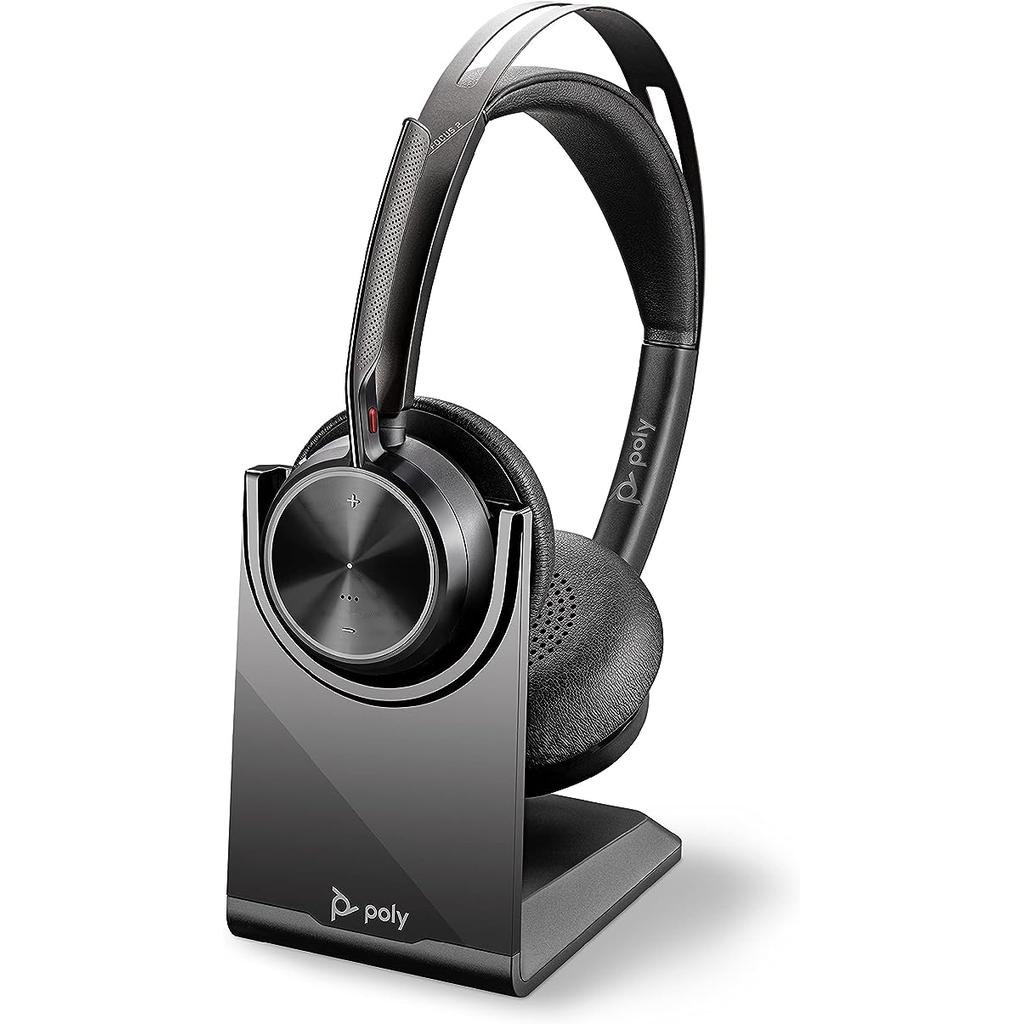 Poly VOYAGER FOCUS 2 Uc Headphone Bluetooth with microphone - Black Reconditionné - N/A (Il existe plusieurs marques avec le nom "Poly", il refurbished available on Backmarket