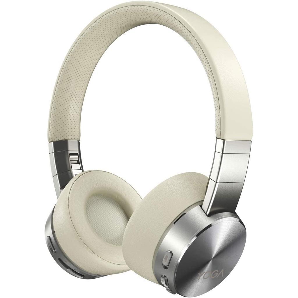 Lenovo Yoga GXD0U47643 Noise cancelling Headphone Bluetooth with microphone - White Refurbished - Lenovo refurbished available on Backmarket