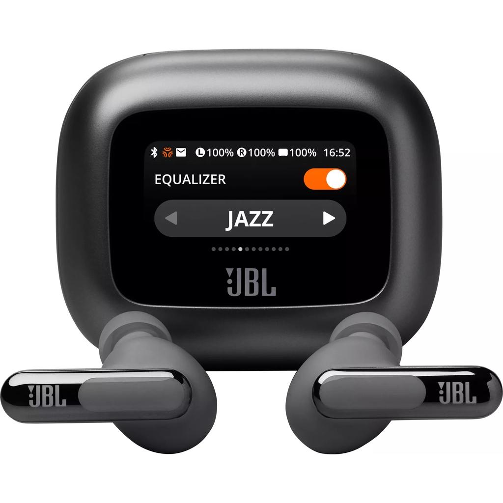 JBL Live Beam 3 Noise-Cancelling Earphones - Black Refurbished - JBL refurbished available on Backmarket