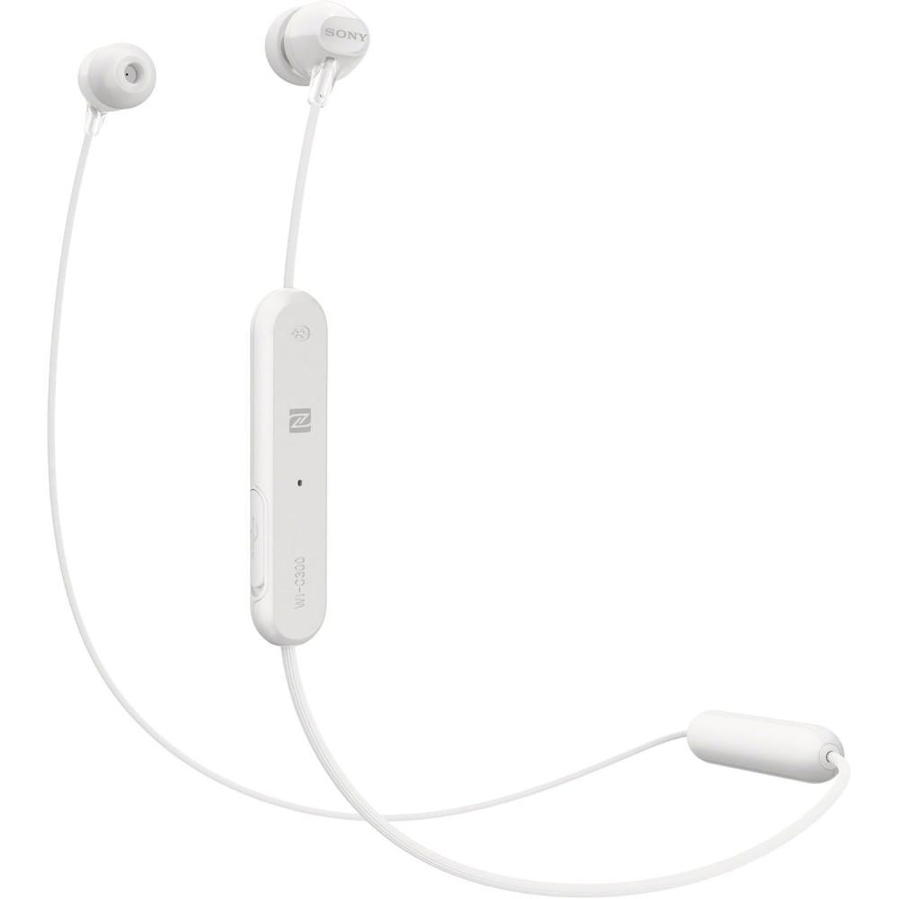Sony WIC300 Earbud Bluetooth Earphones - White Refurbished - Sony refurbished available on Backmarket