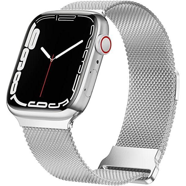 Buy Apple Watch Series 7 (2021) GPS + Cellular 45 mm - Stainless steel Silver - Milanese loop Gray Reconditionné - $159.95 Apple Watch Series 7 (2021) GPS + Cellular 45 mm - Stainless steel Silver - Milanese loop Gray Reconditionné - Apple refurbished available on Backmarket