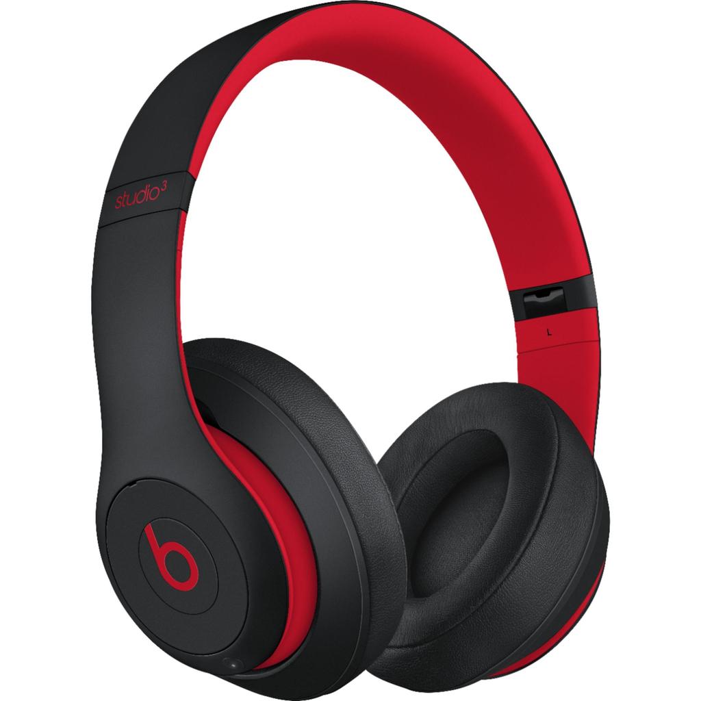 Beats By Dr. Dre Studio3 Noise cancelling Headphone Bluetooth with microphone - Black / Red Refurbished - Beats by Dr. Dre refurbished available on Backmarket