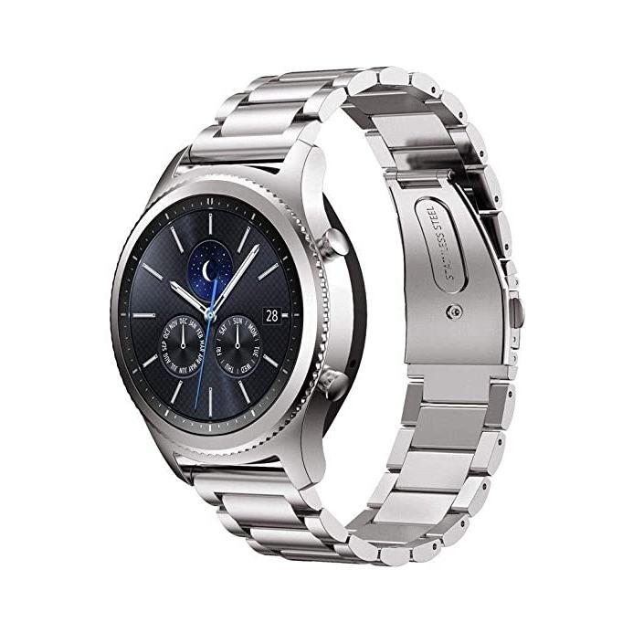 Samsung Smart Watch Galaxy Gear S3 Classic HR GPS - Silver Reconditionné - Samsung refurbished available on Backmarket