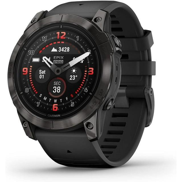 Garmin Epix Pro (Gen 2) Sapphire Bluetooth 47 mm - Black Reconditionné - Garmin refurbished available on Backmarket