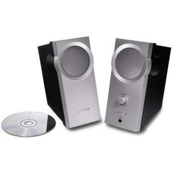 Bose Companion 2 speakers - Silver Refurbished - Bose refurbished available on Backmarket