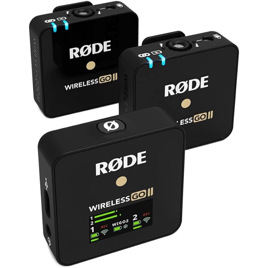 Rode Wireless Go II audio accessories Reconditionné - Rode refurbished available on Backmarket