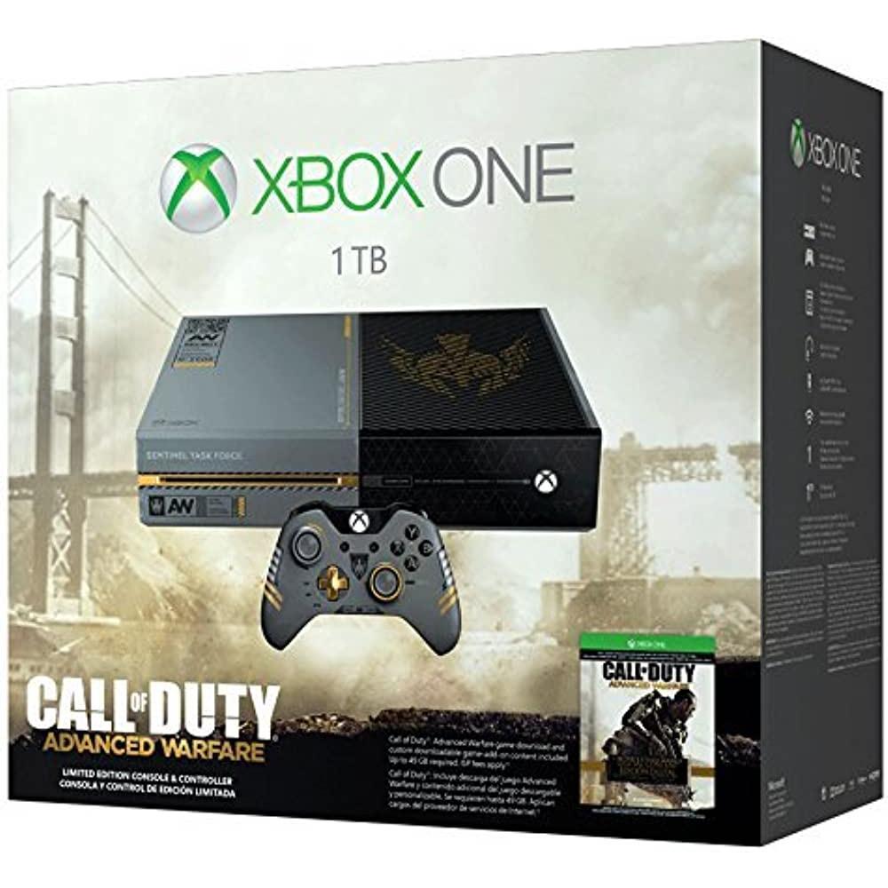 Xbox One 1000GB - Gray - Limited edition Call of Duty: Advanced Warfare + Call of Duty: Advanced Warfare Refurbished - Microsoft refurbished available on Backmarket