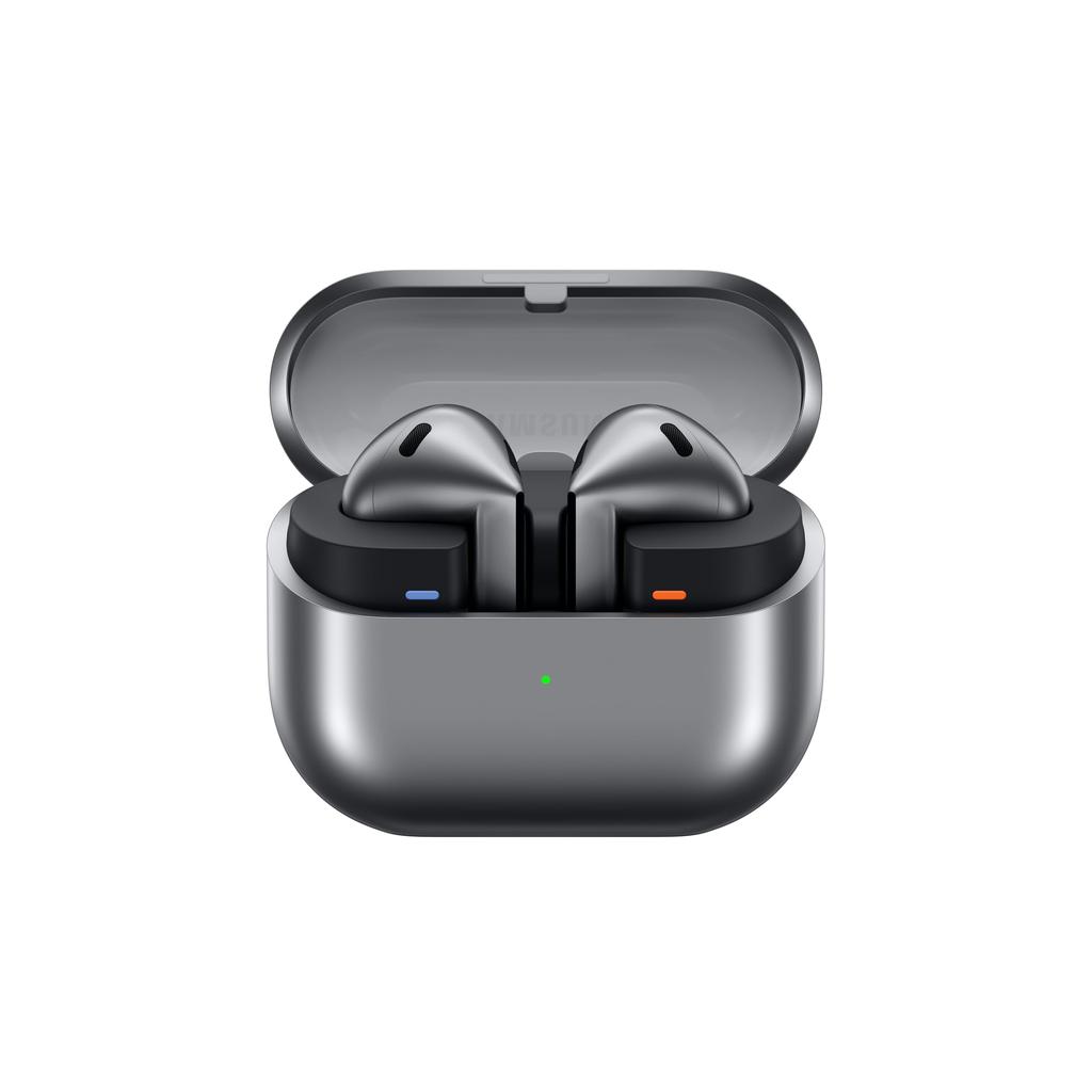 Galaxy Buds 3 Earbud Noise-Cancelling Bluetooth Earphones - Silver Refurbished - Samsung refurbished available on Backmarket