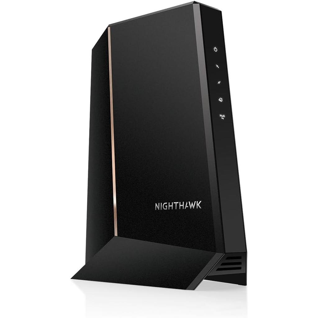 NETGEAR Nighthawk Multi-Gig Cable Modem CM2000 Compatible with All Cable - Black Reconditionné - Netgear refurbished available on Backmarket