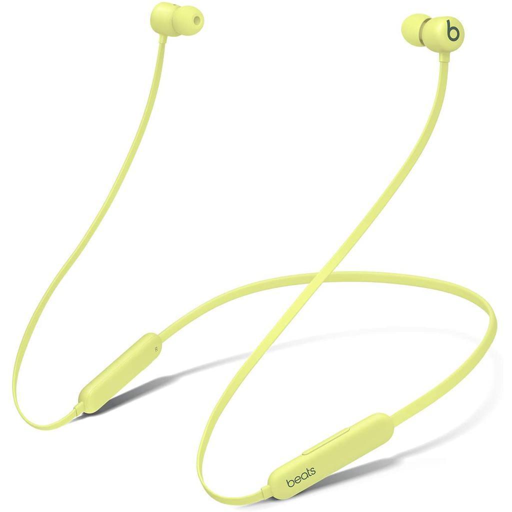 Beats By Dr. Dre Beats Flex Earbud Noise-Cancelling Bluetooth Earphones - Yuzu Yellow Refurbished - Beats by Dr. Dre refurbished available on Backmarket