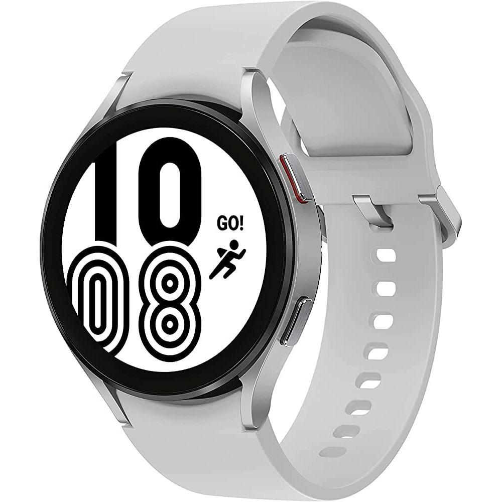 Samsung Galaxy Watch4 Bluetooth + Cellular 44 mm - Silver Reconditionné - Samsung refurbished available on Backmarket