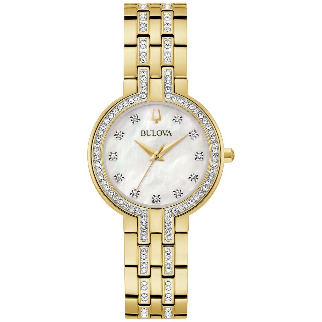 Bulova Smart Watch Crystal Bul - Gold Reconditionné - Bulova refurbished available on Backmarket