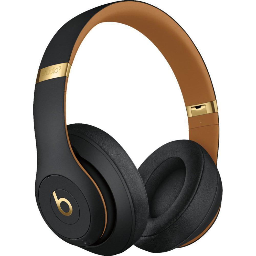 Beats By Dr. Dre Studio 3 Wireless Noise cancelling Gaming Headphone Bluetooth with microphone - Midnight Black Refurbished - Beats by Dr. Dre refurbished available on Backmarket