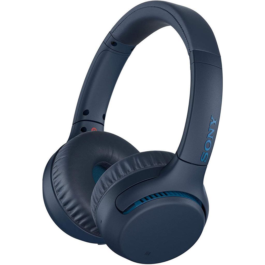 Sony WH-XB700 Headphone Bluetooth with microphone - Blue Reconditionné - Sony refurbished available on Backmarket