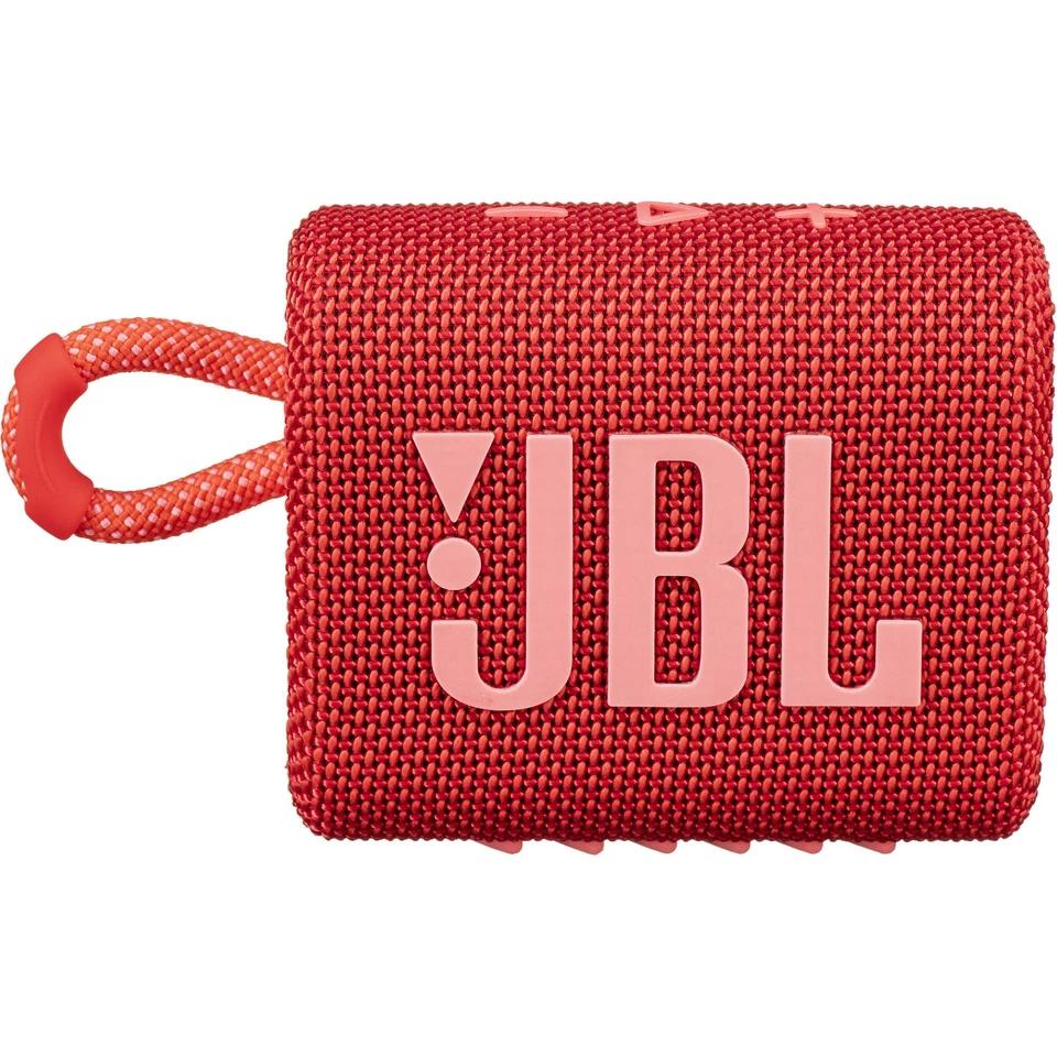 JBL Go 3 Bluetooth speakers - Red Refurbished - JBL refurbished available on Backmarket