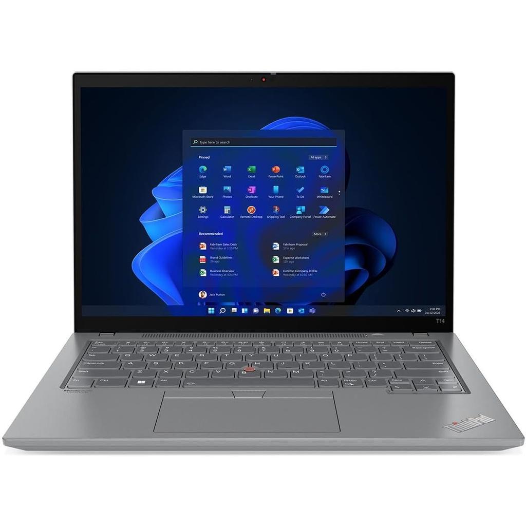 Lenovo ThinkPad T14 G3-TS-RB 14-inch (2022) - Core i5-1245U - 16 GB - SSD 256 GB Reconditionné - Lenovo refurbished available on Backmarket