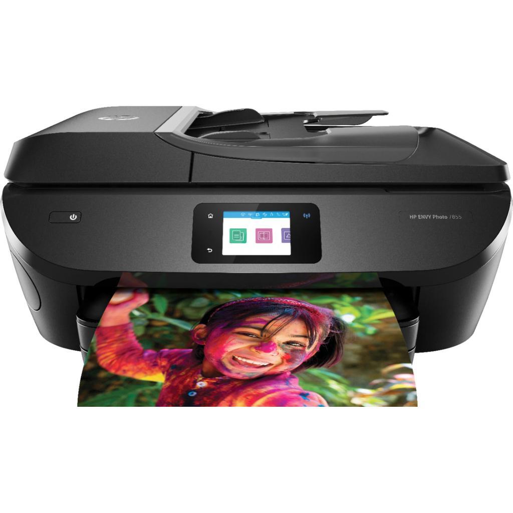 HP Envy Photo 7855 Inkjet printer Refurbished - Hewlett-Packard (ou HP en abrégé) refurbished available on Backmarket