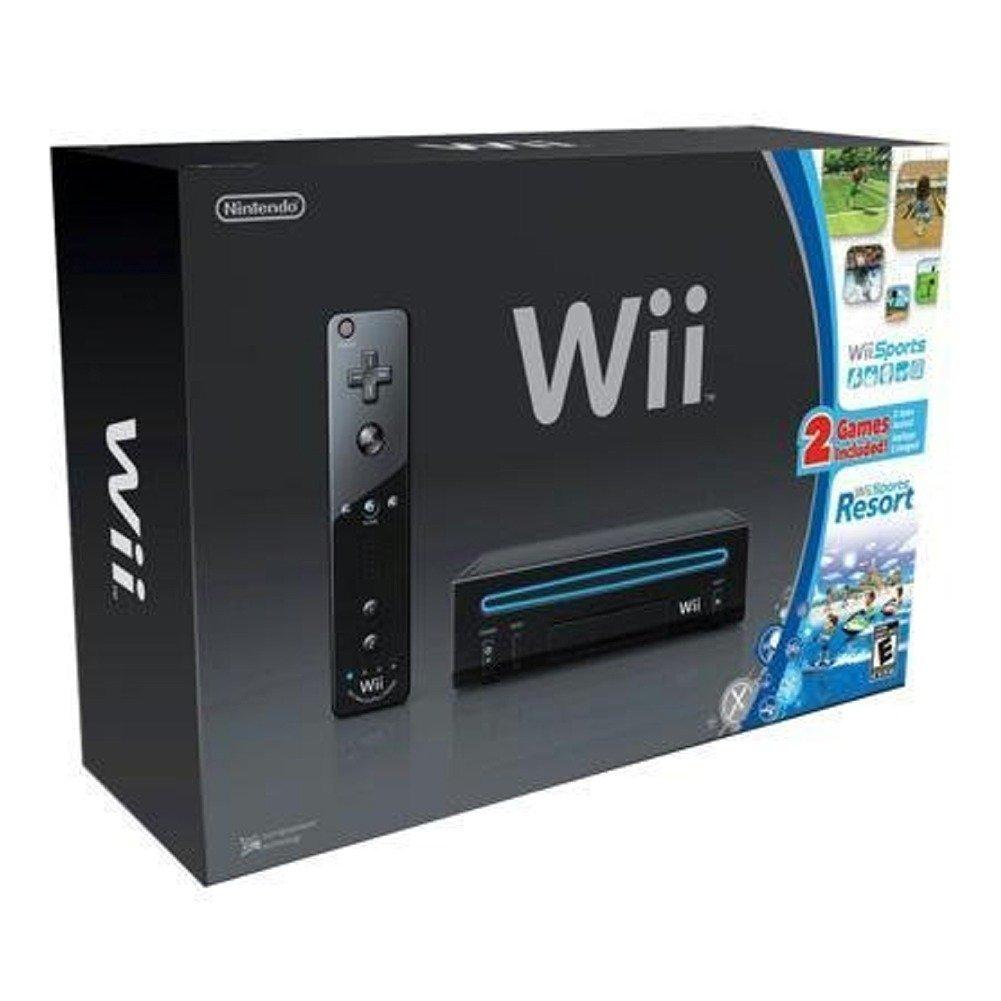 Nintendo Wii - Black Refurbished - Nintendo refurbished available on Backmarket