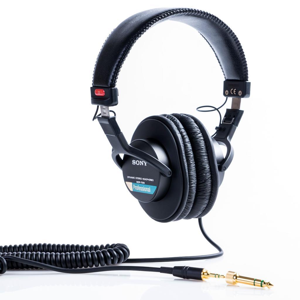Sony MDR7506 Headphone - Black Refurbished - Sony refurbished available on Backmarket