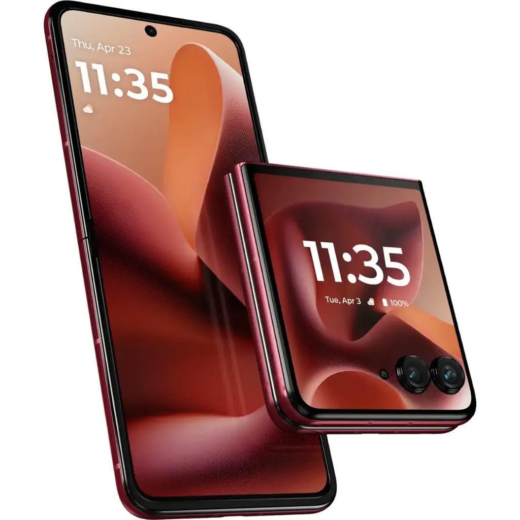 Motorola Razr Ultra 2025 1000GB - Red - Unlocked Reconditionné - Motorola refurbished available on Backmarket
