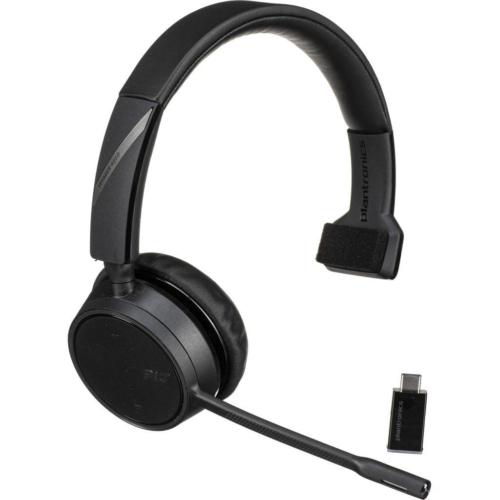 Plantronics Voyager 4210 Headphone Bluetooth with microphone - Black Refurbished - Plantronics refurbished available on Backmarket