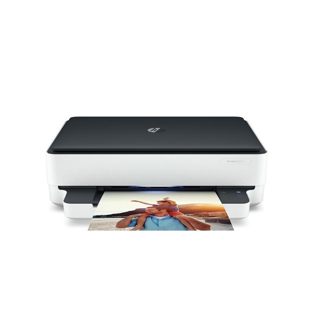 HP ENVY 6075 Inkjet printer Refurbished - Hewlett-Packard (ou HP en abrégé) refurbished available on Backmarket