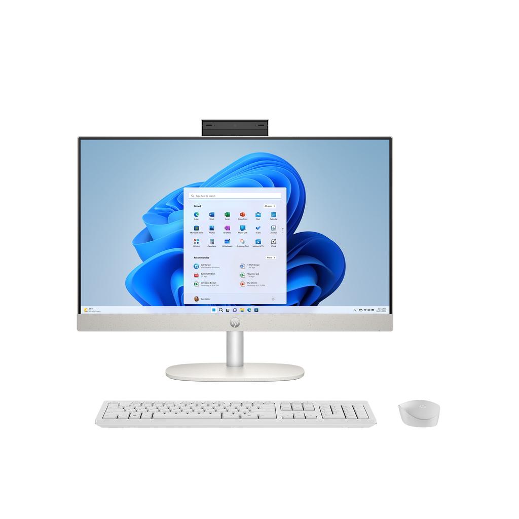 Hp 24-cr0013w-RB 24"" - Core i3-N300 - RAM 8 GB - SSD 256 GB Reconditionné - Hewlett-Packard (ou HP en abrégé) refurbished available on Backmarket