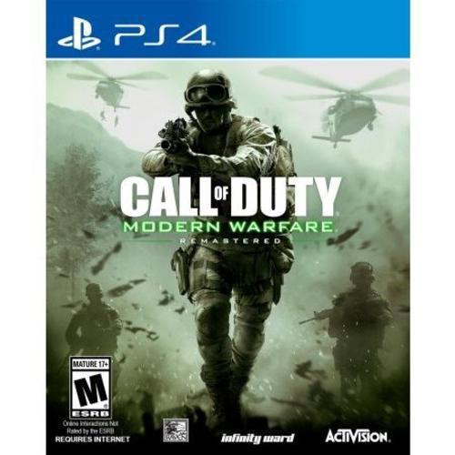 Call Of Duty Modern Warfare Remastered - PlayStation 4 Refurbished - PlayStation 4 (often abbreviated as PS4) refurbished available on Backmarket