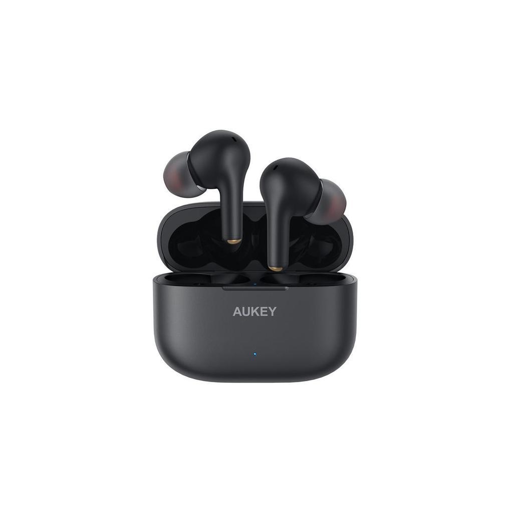 Aukey EP-T27 Earbud Noise-Cancelling Bluetooth Earphones - Black Refurbished - Aukey refurbished available on Backmarket