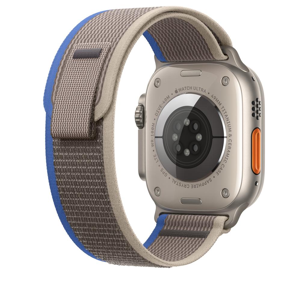 Apple Watch Trail Loop 49mm - Black/Gray - M/L Reconditionné - Apple refurbished available on Backmarket