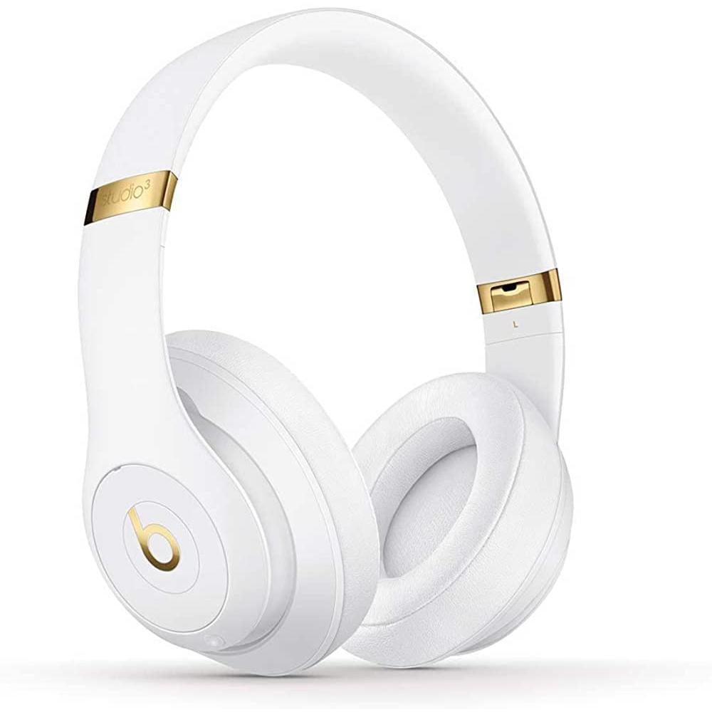 Beats Studio 3 MX3Y2LL/A Noise cancelling Headphone Bluetooth with microphone - White Refurbished - Beats by Dre refurbished available on Backmarket