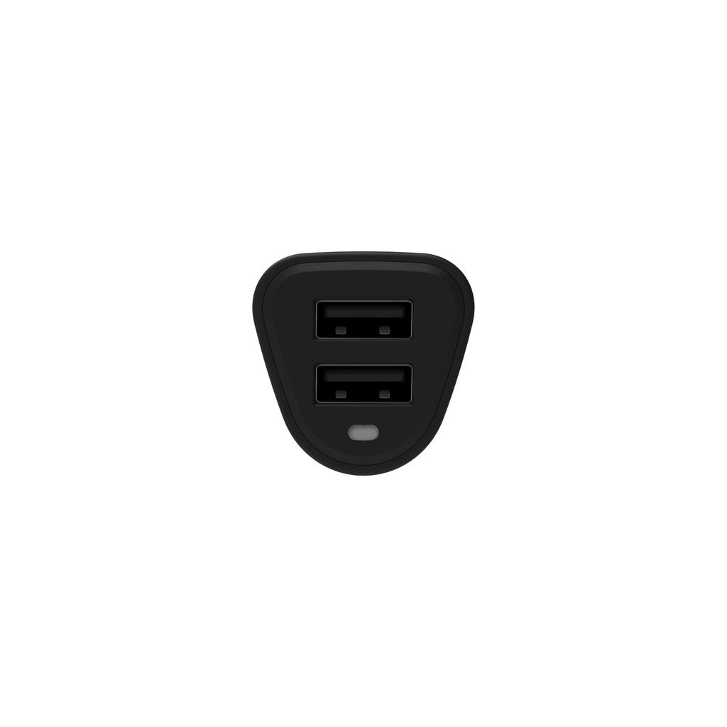 Powerp Fast Charge USB A-C Car Charger With 4ft. Braided Cable Smartphone Accessories Refurbished - N/A (Il n'y a pas assez d'in refurbished available on Backmarket