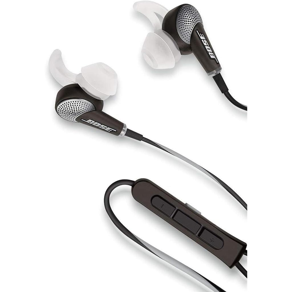 Bose QuietComfort 20I Earbud Noise-Cancelling Earphones - Black Refurbished - Bose refurbished available on Backmarket