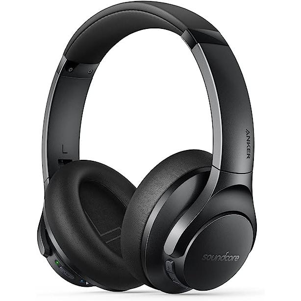 Soundcore Anker Life Q20+ Noise cancelling Headphone Bluetooth with microphone - Black Refurbished - Anker Soundcore refurbished available on Backmarket
