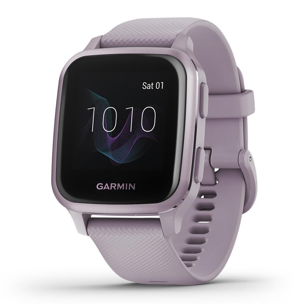 Garmin Smart Watch Venu Sq HR GPS - Metallic Orchid Reconditionné - Garmin refurbished available on Backmarket