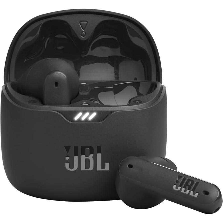 JBL Tune Flex Earbud Noise-Cancelling Bluetooth Earphones - Black Refurbished - JBL refurbished available on Backmarket