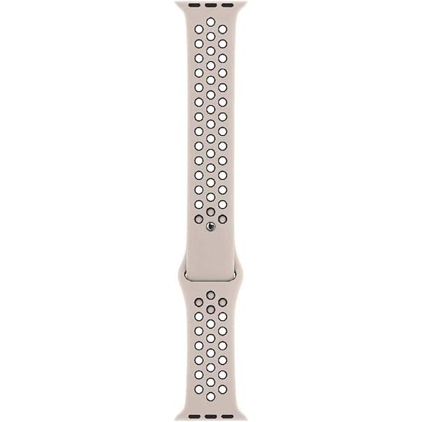 Apple Watch Sport Band 44mm - Desert Sand/Black Reconditionné - Apple refurbished available on Backmarket