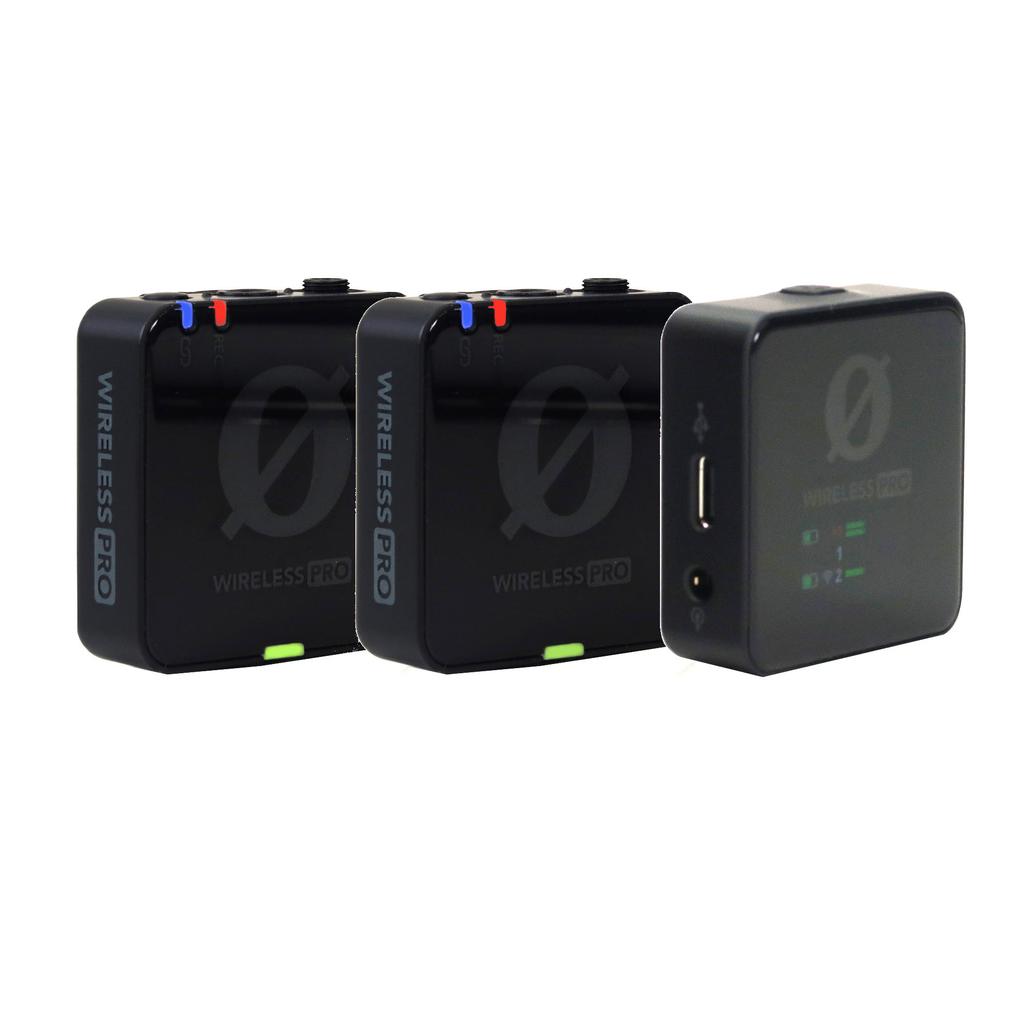 Rode Wireless Pro 2-Person Clip-On audio accessories Refurbished - Rode refurbished available on Backmarket