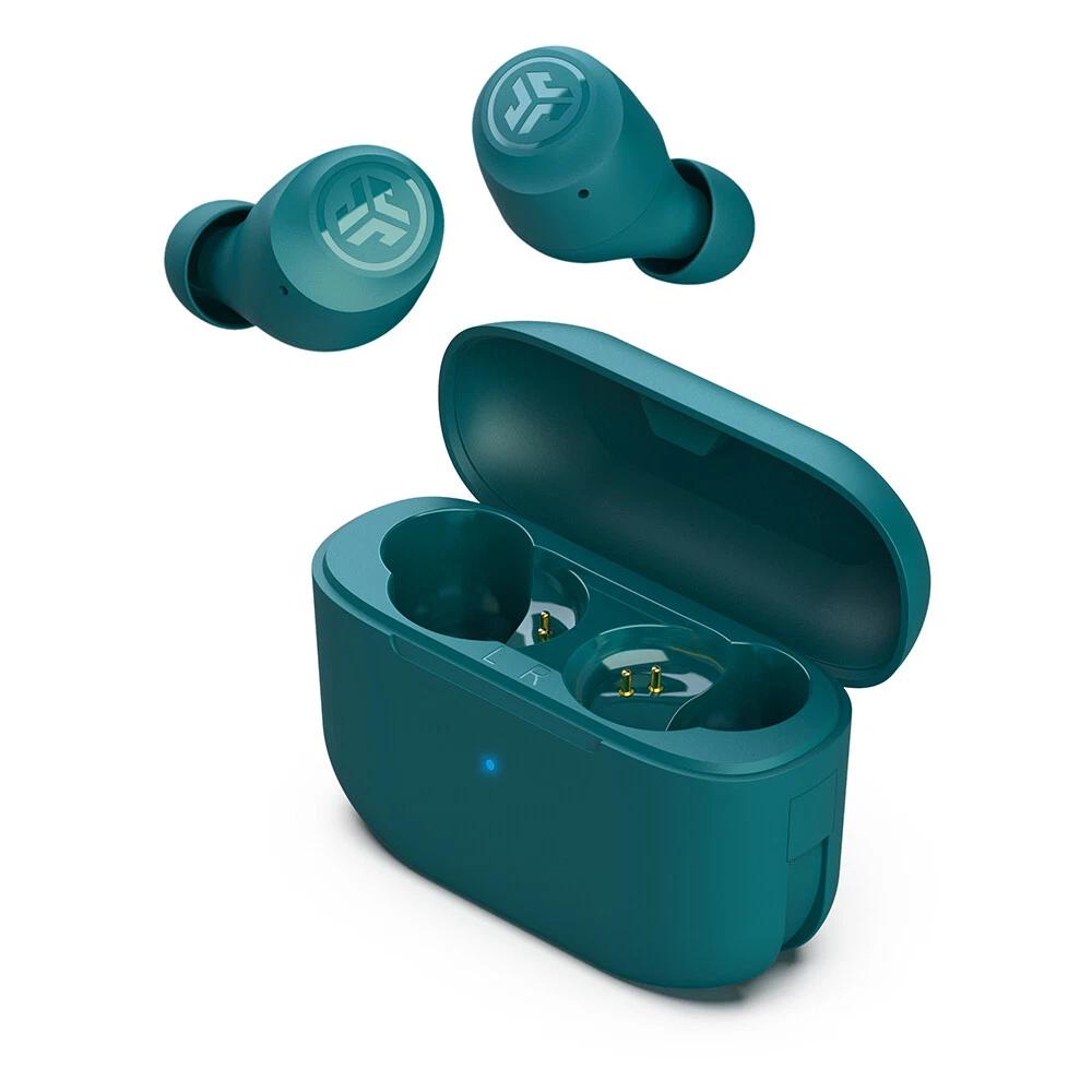 Jlab Go POP+ Earbud Noise-Cancelling Bluetooth Earphones - Teal Reconditionné - JLab Audio refurbished available on Backmarket