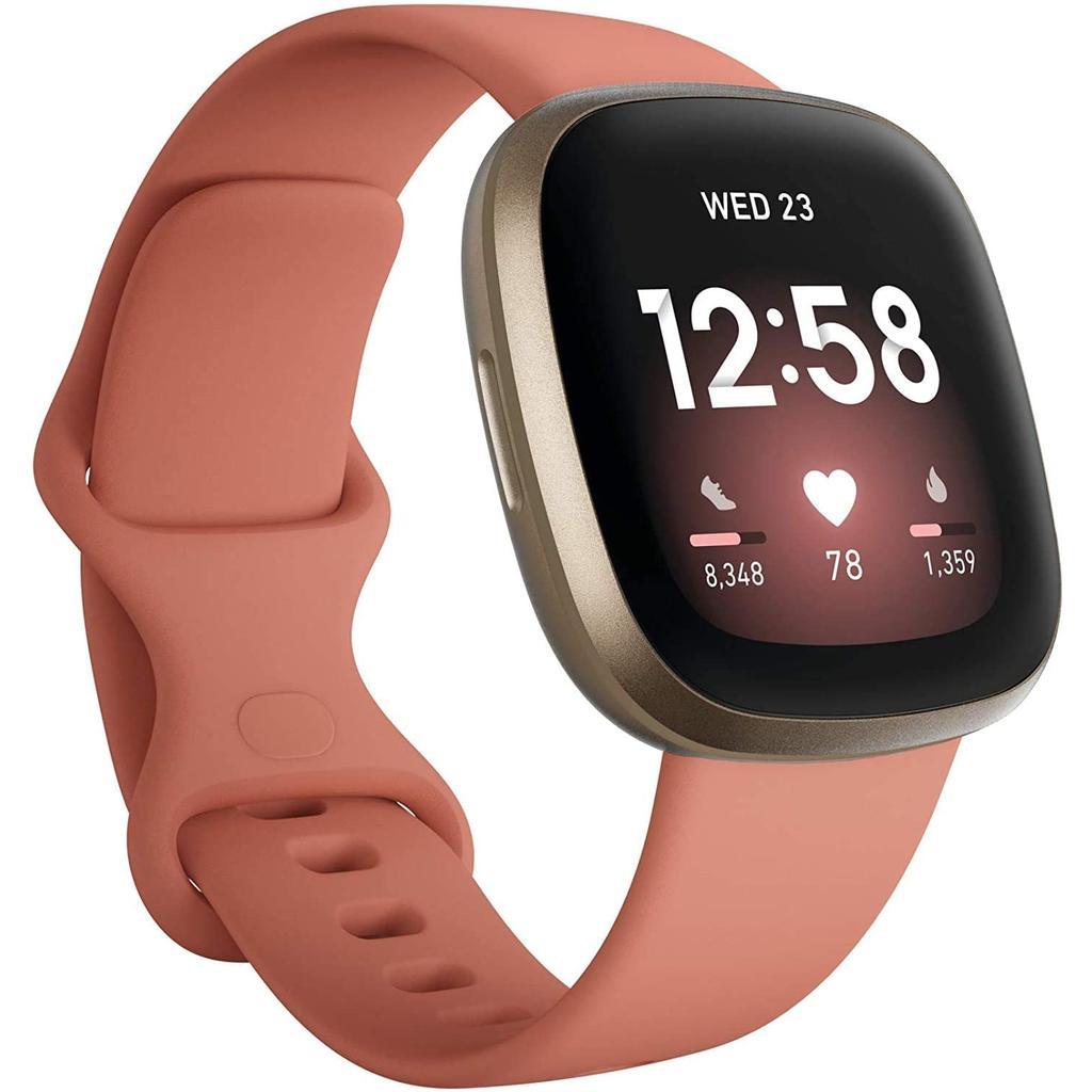Fitbit Smart Watch Versa 3 HR GPS - Gold Reconditionné - Fitbit refurbished available on Backmarket