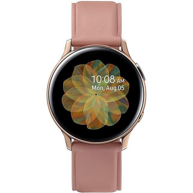 Samsung Smart Watch Galaxy Watch Active2 SM-R825 HR GPS - Gold Reconditionné - Samsung refurbished available on Backmarket