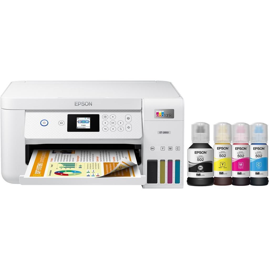 Epson America EcoTank ET-2850 Inkjet printer Refurbished - Epson refurbished available on Backmarket
