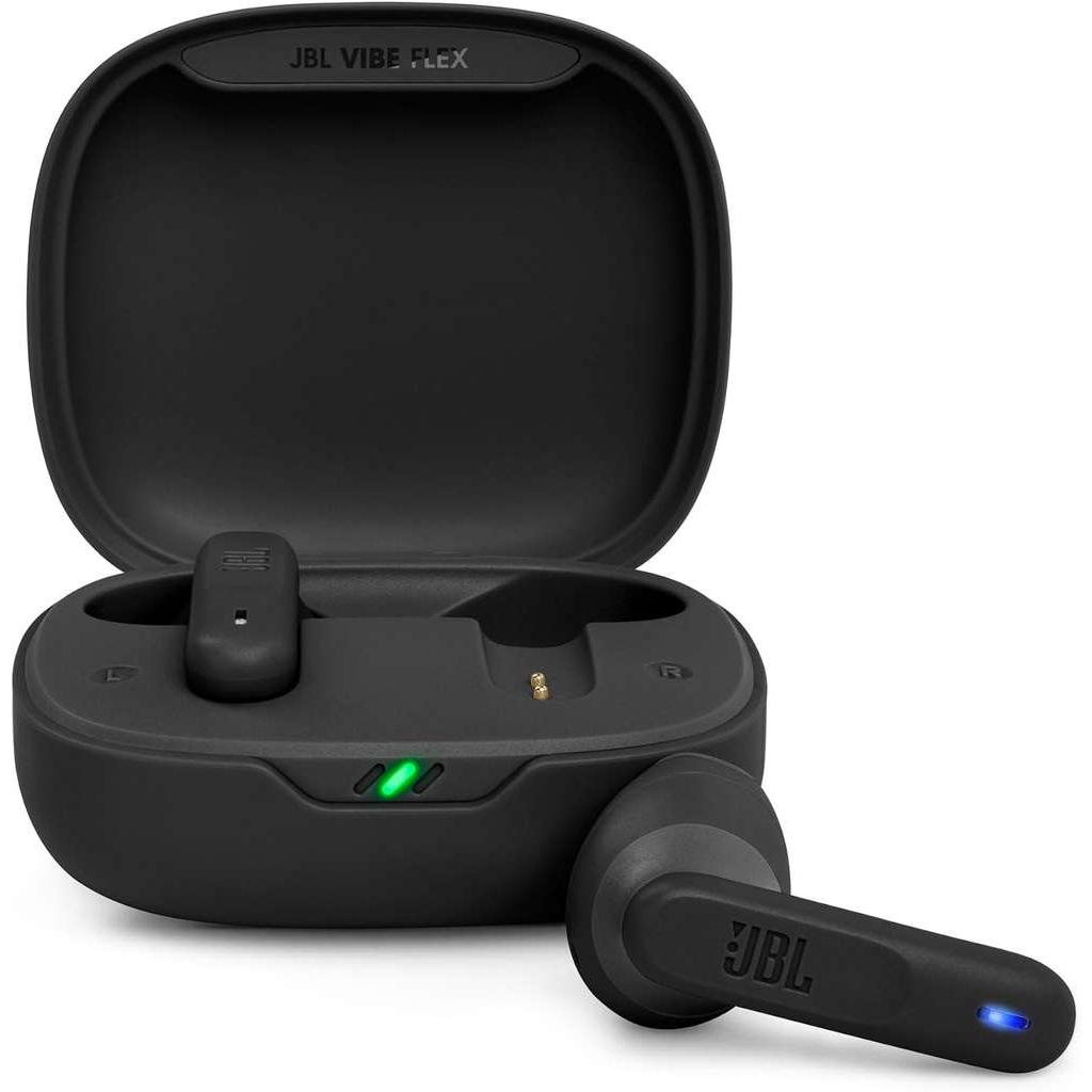 JBL Vibe Flex Earbud Noise-Cancelling Bluetooth Earphones - Black Reconditionné - JBL refurbished available on Backmarket