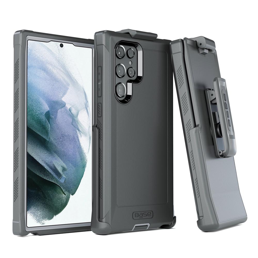Galaxy S22 Ultra 5G case - TPU - Rugged - Black Refurbished - N/A refurbished available on Backmarket