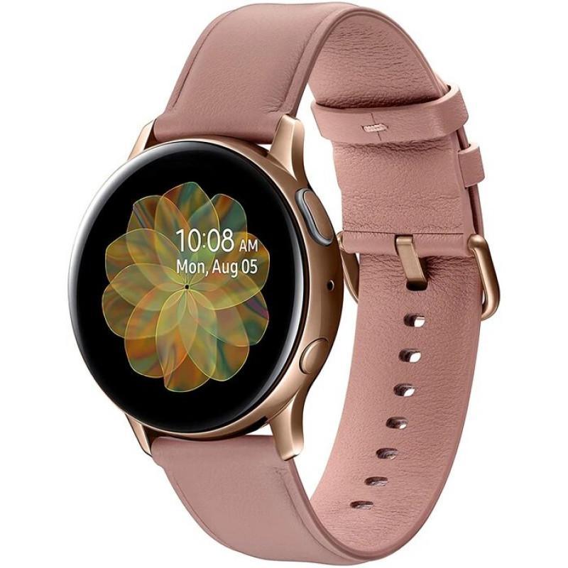 Samsung Smart Watch Galaxy Watch Active2 40mm HR GPS - Gold Reconditionné - Samsung refurbished available on Backmarket