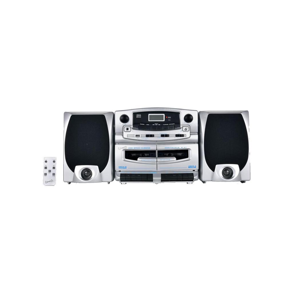 Supersonic SC-2121BT Bluetooth speakers - Gray Refurbished - Supersonic refurbished available on Backmarket