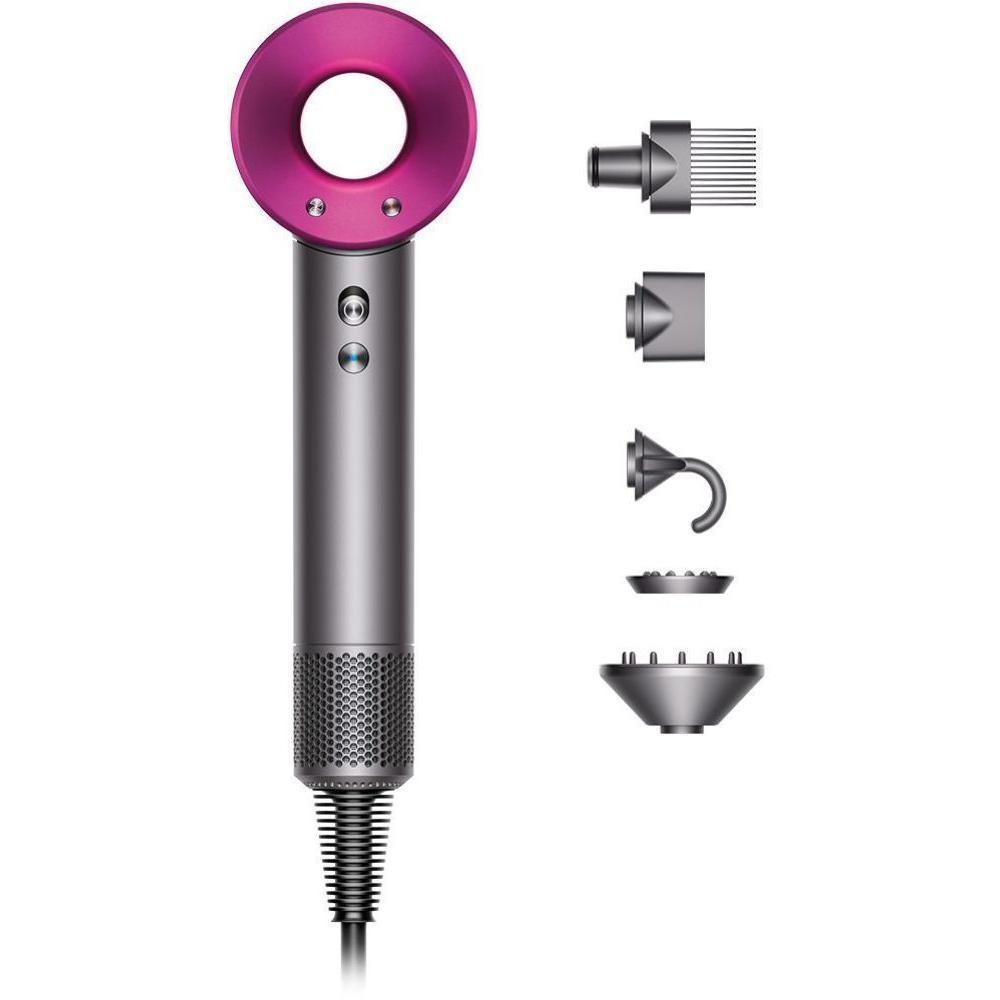 Dyson Supersonic Hair Dryer HD07 Iron/Fuchsia Refurbished - Dyson refurbished available on Backmarket
