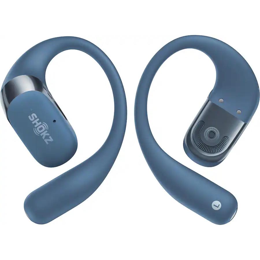 Shokz OpenFit 2+ Earbud Noise-Cancelling Bluetooth Earphones - Blue Refurbished - Shokz (also known as AfterShokz) refurbished available on Backmarket