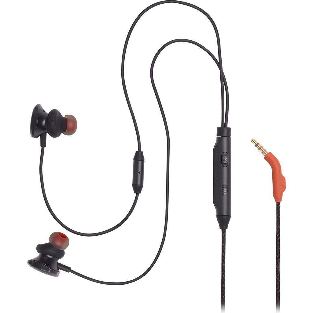 JBLQUANTUM50BAM-Z Earbud Noise-Cancelling Bluetooth Earphones - Black Refurbished - JBL refurbished available on Backmarket